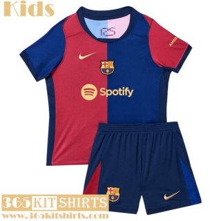 Football Shirts Barcelona Home Kids 2024 2025