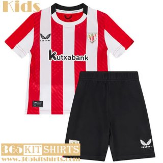 Football Shirts Athletic Bilbao Home Kids 2024 2025
