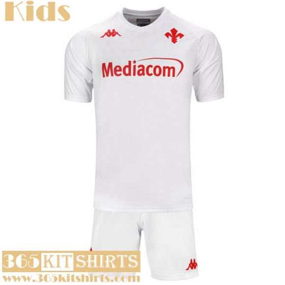 Football Shirts Fiorentina Away Kids 2024 2025