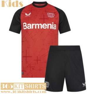 Football Shirts Bayer Leverkusen Home Kids 2024 2025