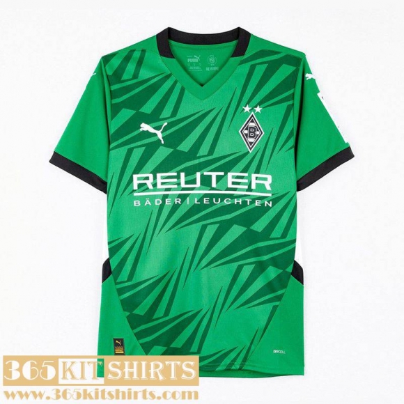 Football Shirts Monchengladbach Away Mens 2024 2025