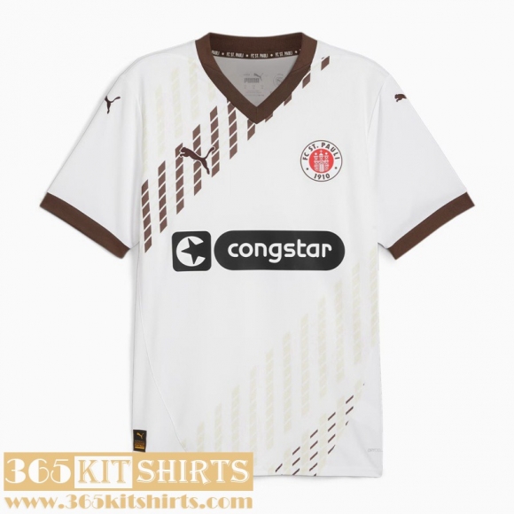 Football Shirts St Pauli Away Mens 2024 2025