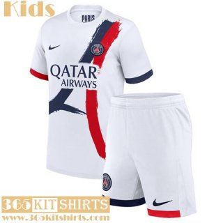Football Shirts PSG Away Kids 2024 2025