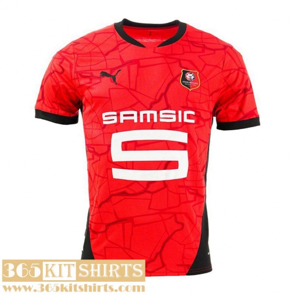 Football Shirts Stade Rennais Home Mens 2024 2025