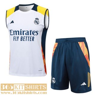 T-Shirt Sleeveless Real Madrid Mens 2425 H95