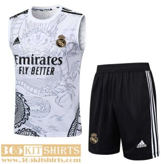 T-Shirt Sleeveless Real Madrid Mens 2425 H100