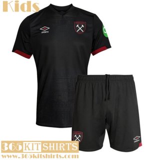 Football Shirts West Ham United Away Kids 2024 2025