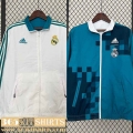 Windbreaker Reversible Real Madrid Mens 2024 2025 D239