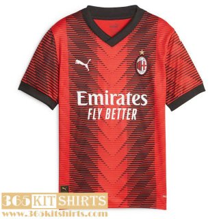 Football Shirts AC Milan Home Mens 2023 2024