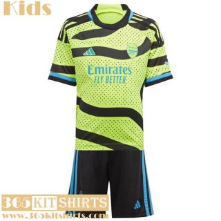 Football Shirts Arsenal Away Kids 2023 2024