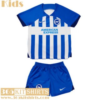 Football Shirts Brighton & Hove Home Kids 2023 2024