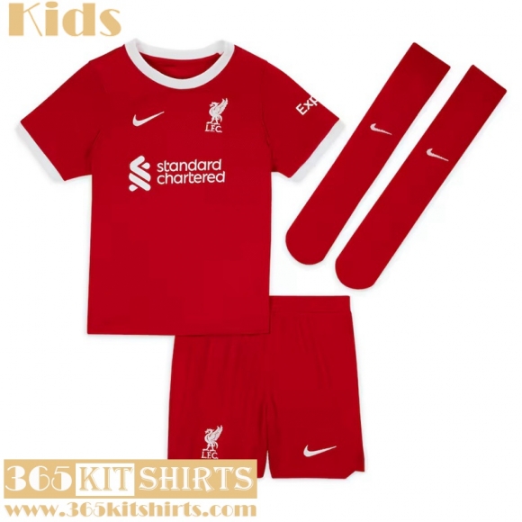 Football Shirts Liverpool Home Kids 2023 2024