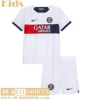 Football Shirts PSG Away Kids 2023 2024