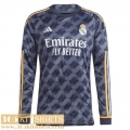 Football Shirts Real Madrid Away Mens Long Sleeve 2023 2024