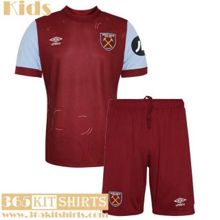 Football Shirts West Ham United Home Kids 2023 2024