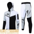 Hooded Jacket Sport black and white Mens 2023 2024 JK784