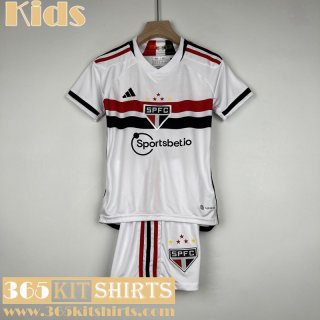 Football Shirts Sao Paulo Home Kids 2023 2024 MK22