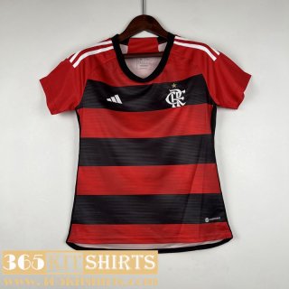 Football Shirts Flamengo Home Womens 2023 2024 MW09