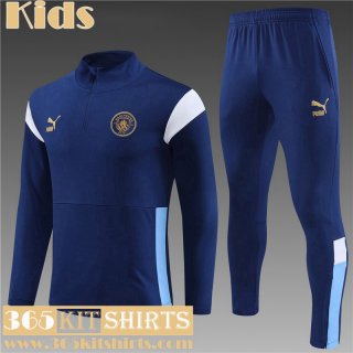 KIT: Training Manchester City Navy blue Kids 2023 2024 TK638