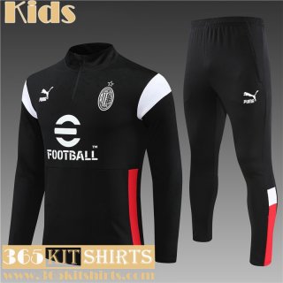 KIT: Training AC Milan black Kids 2023 2024 TK644