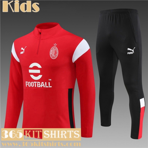 KIT: Training AC Milan red Kids 2023 2024 TK645
