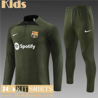 KIT: Training Barcelona Green Kids 2023 2024 TK650