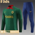 KIT: Training Portugal Green Kids 2023 2024 TK657