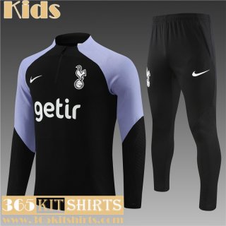 KIT: Training Tottenham black Kids 2023 2024 TK659