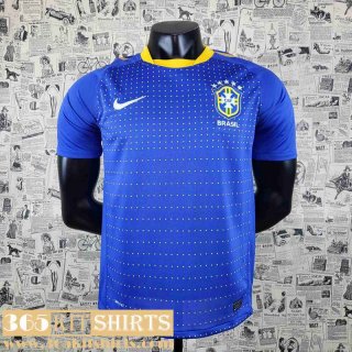 Football Shirts Brazil Blue Mens 2022 2023 AG90