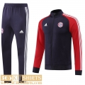 Jacket Bayern Munich blue red Mens 22 23 JK458