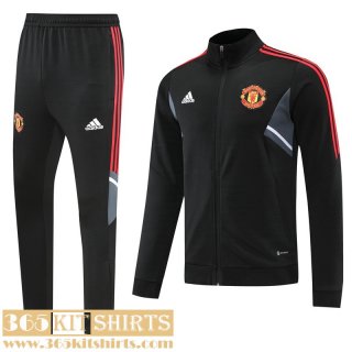 Jacket Manchester United black Mens 22 23 JK465