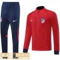 Jacket Atletico Madrid red Mens 22 23 JK467