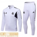 Jacket Real Madrid White Mens 22 23 JK499