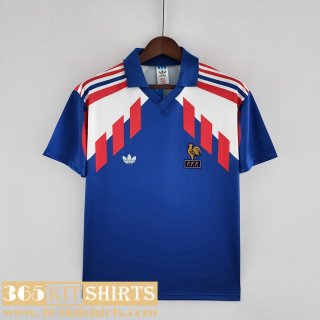 Retro Football Shirts France Home Mens 88 90 FG191