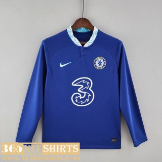 Football Shirts Chelsea Home Mens Long Sleeve 2022 2023 KL03