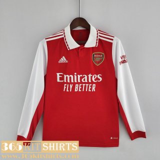 Football Shirts Arsenal Home Mens Long Sleeve 2022 2023 KL10