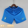Football Shorts Brazil Blue Mens 2022 DK168