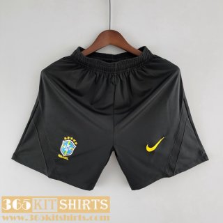 Football Shorts Brazil Black Mens 2022 DK169