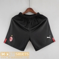 Football Shorts AC Milan Black Mens 22 23 DK180