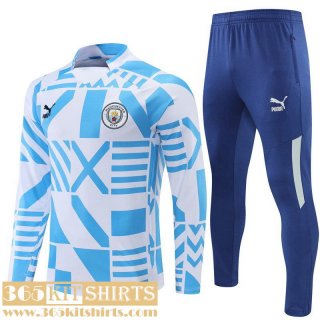 Training Manchester City White Blue Mens 22 23 TG305