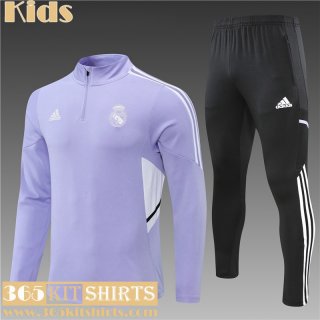 KIT:Training Real Madrid Purple Kids 22 23 TK312