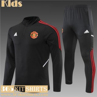 KIT:Training Manchester United black Kids 22 23 TK313