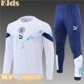 KIT:Training Manchester City White Kids 22 23 TK320