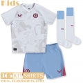 Football Shirts Aston Villa Away Kids 2023 2024