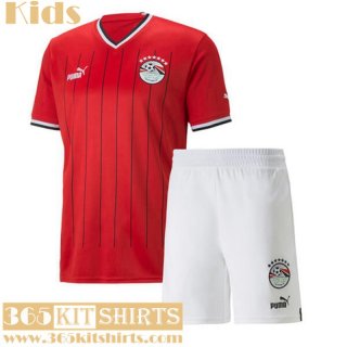 Football Shirts Egypt Home Kids 2022