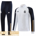 Jacket Real Madrid White Mens 2023 2024 JK789