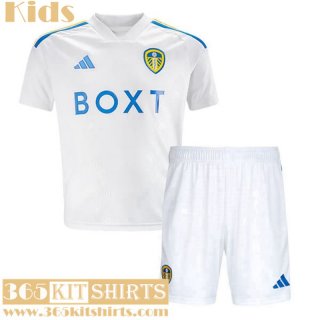 Football Shirts Leeds United Home Kids 2023 2024