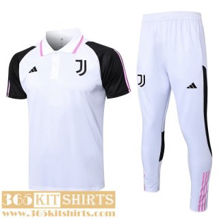 Polo Shirt Juventus White Mens 2023 2024 PL695