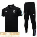 Polo Shirt Real Madrid black Mens 2023 2024 PL697