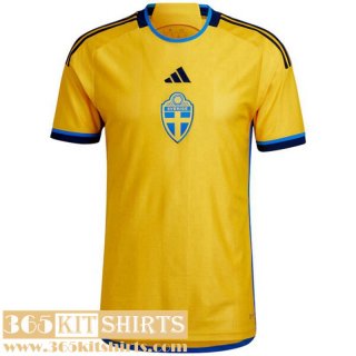 Football Shirts Sweden Home Mens 2022